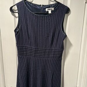 Dress Barn petite size Navy Blue dress